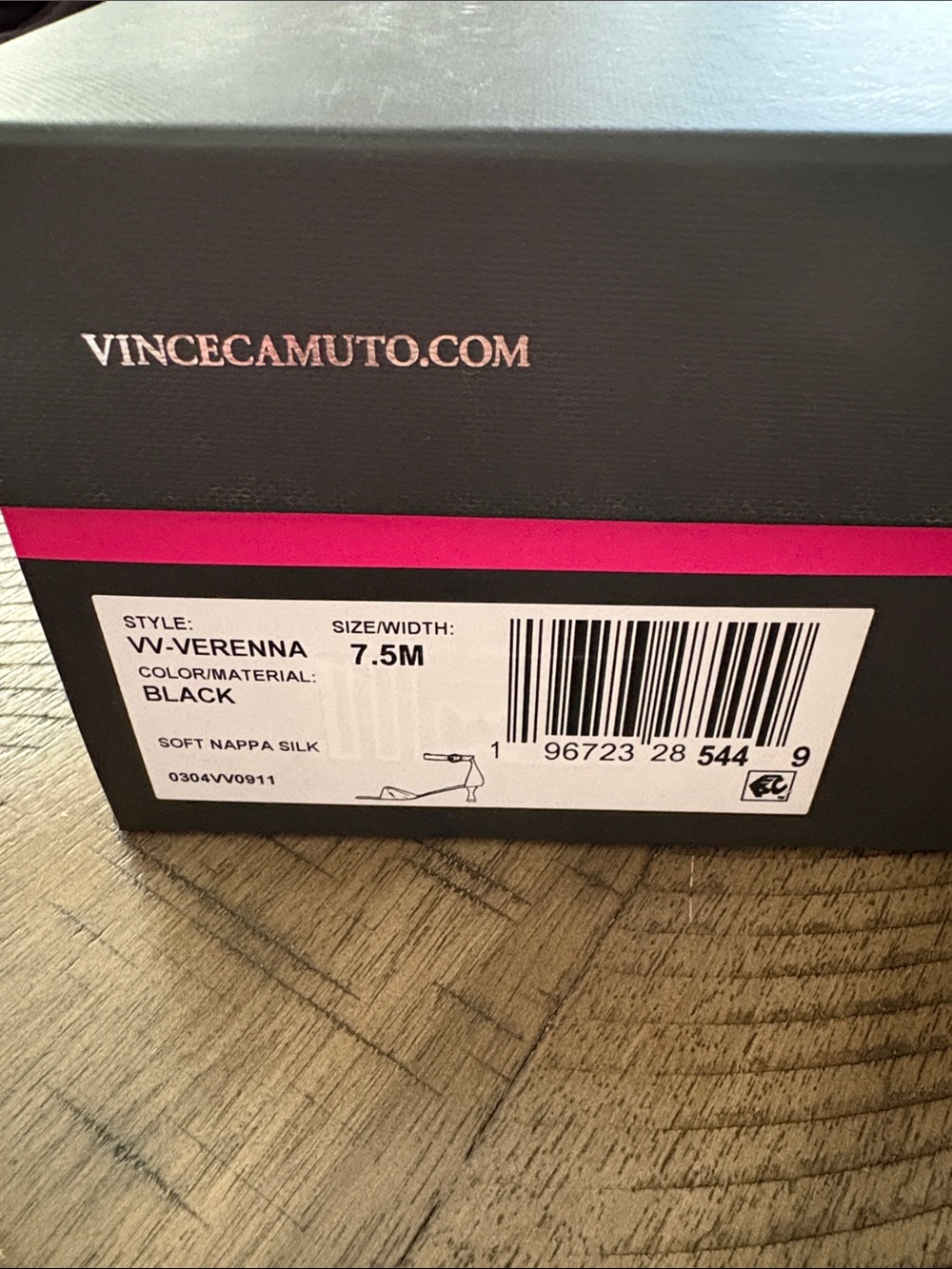 Vince Camuto Black Knotted Ankle-Strap Heels - Picture 4 of 4